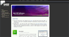 Desktop Screenshot of nobhillsoft.com